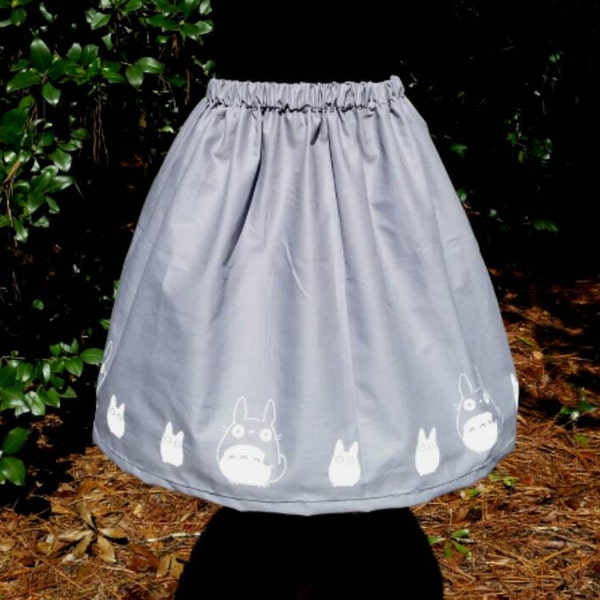 Studio Ghibli Totoro Inspired skirt
