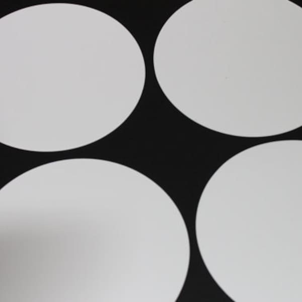 1 inch circles (50 circles) with Optional Holes | Circles 1 inch | Die cut Circles | Cardstock Circles | 1 inch Cardstock Circles