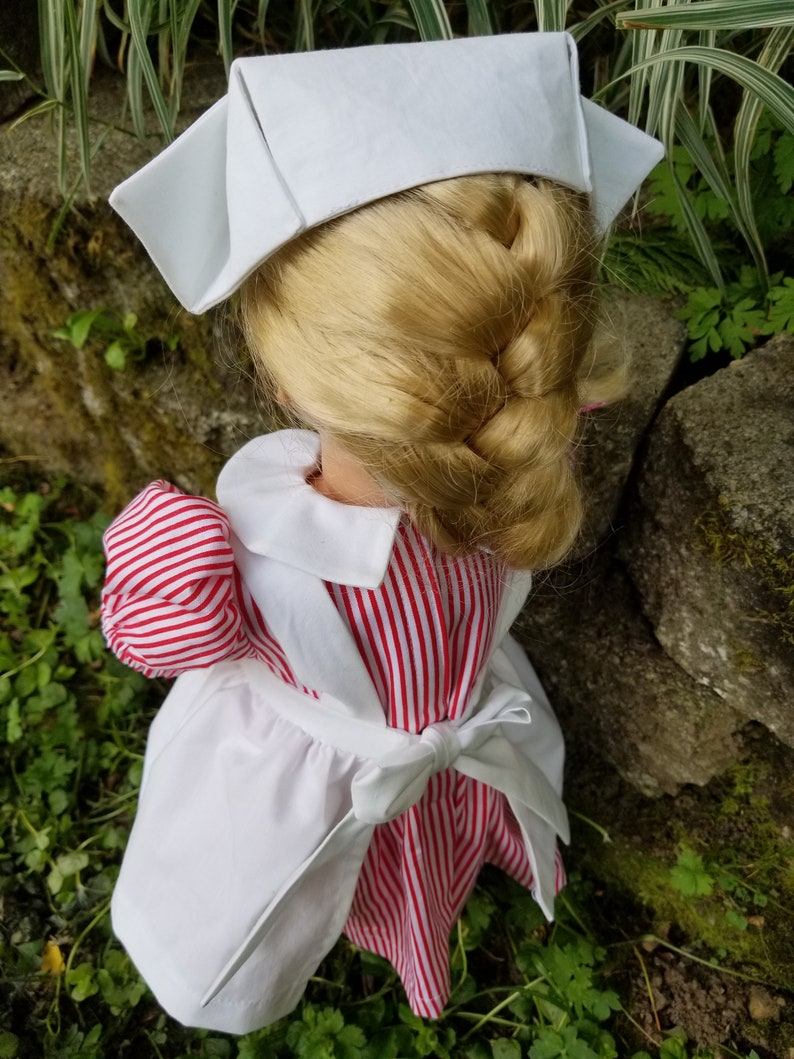 Nurse Candy Striper Outfit For American Girl Or Other 18 Etsy