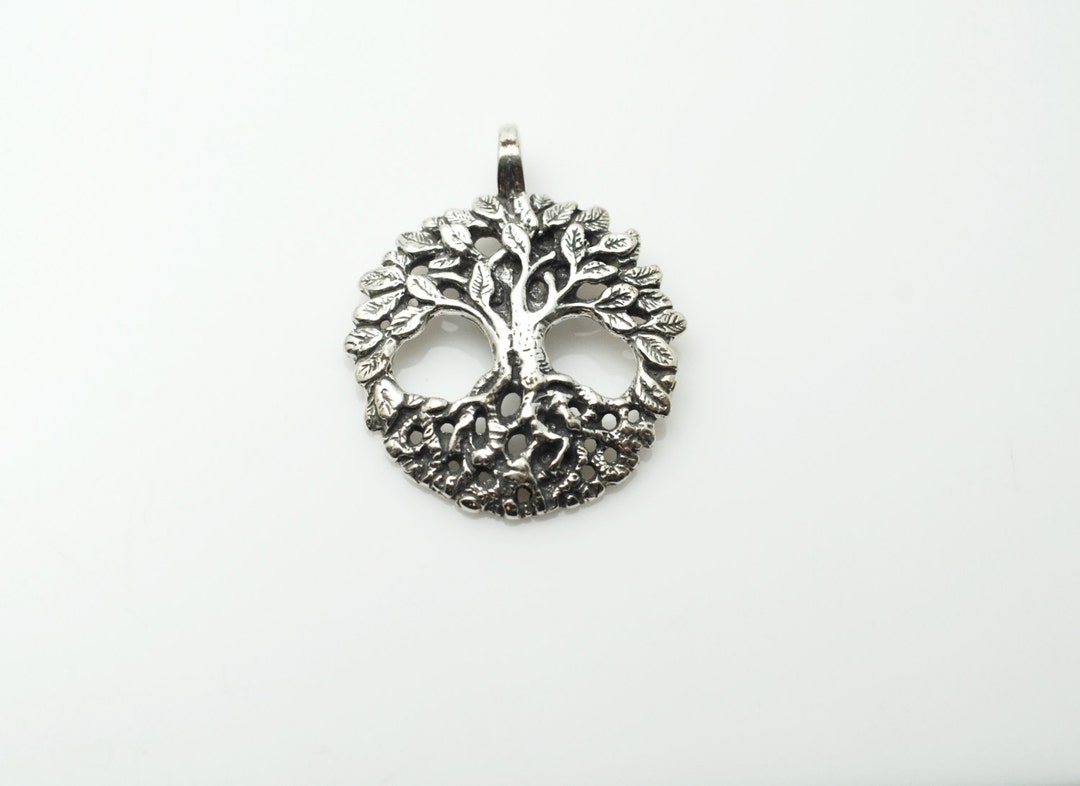 Celtic Tree of Life Pendant in Sterling Silver - Etsy