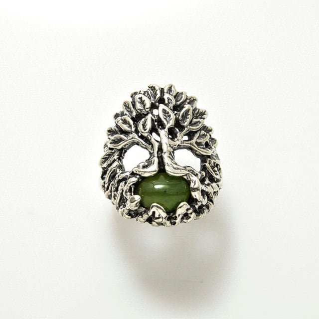 Celtic Tree of Life Ring in Sterling Silver - Etsy