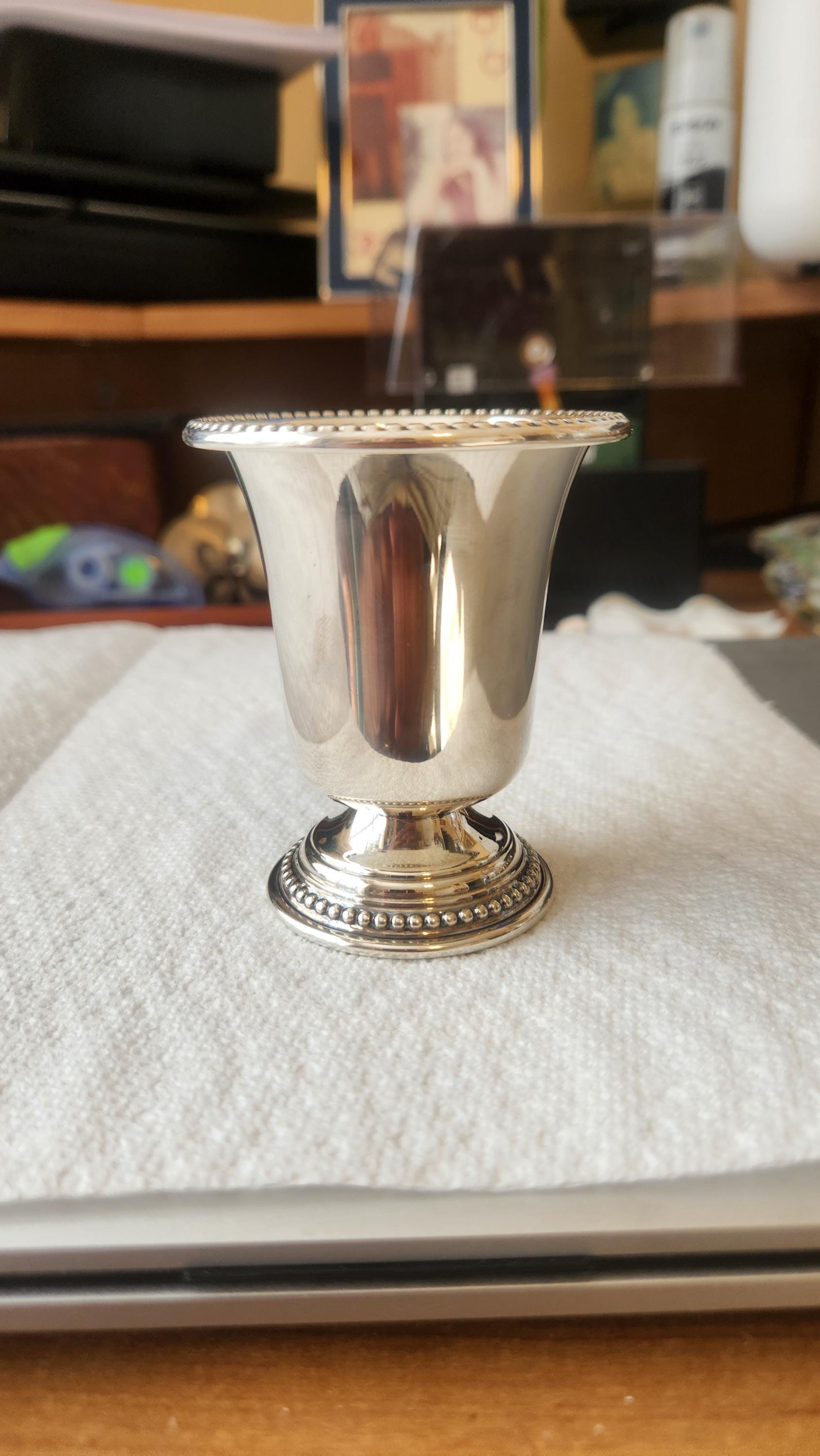 Vintage Sterling Silver Toothpick Holder - Etsy