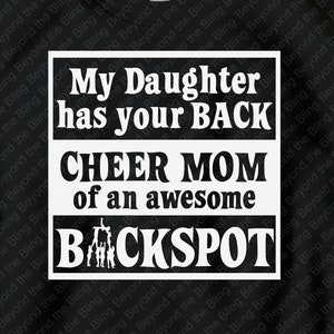 Camiseta de mamá animadora, camiseta de mamá animadora orgullosa