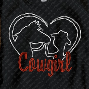 rhinestone country cowgirl horse bling shirt, cowgirl rhinestone t-shirt, western bling shirt, country girl and horse bling tee