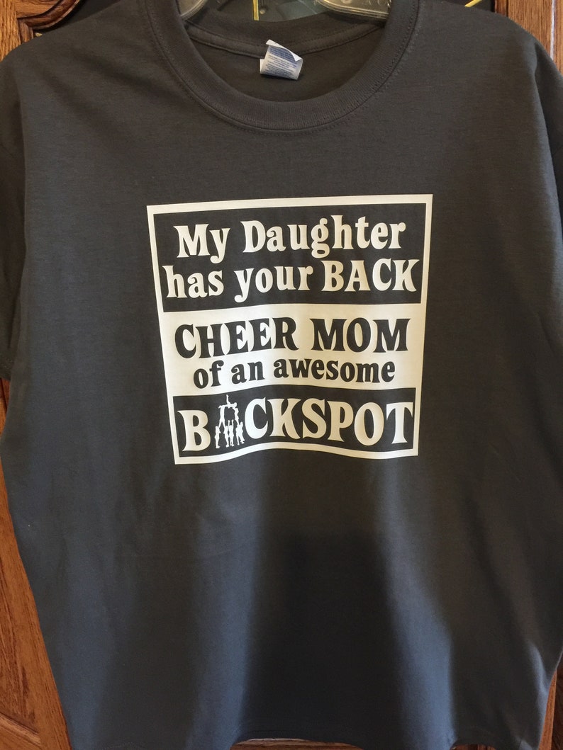 Cheer Mom Shirt Backspot Cheer Shirt Backspot Cheer Mom Shirt - Etsy