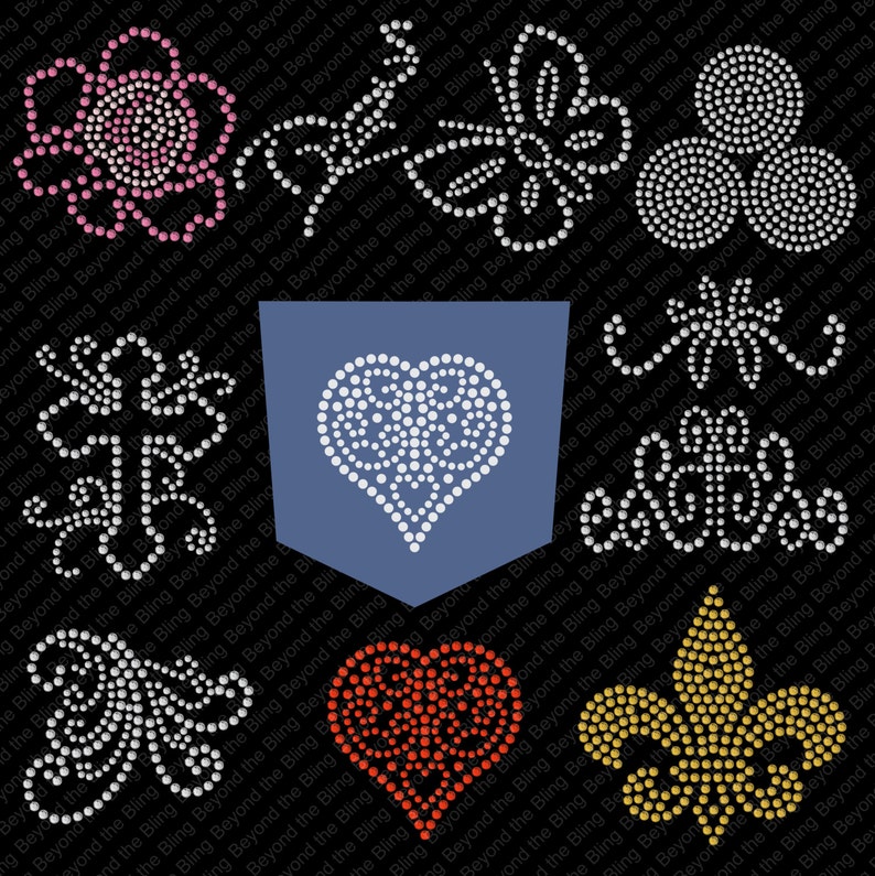 downloadable rhinestone templates