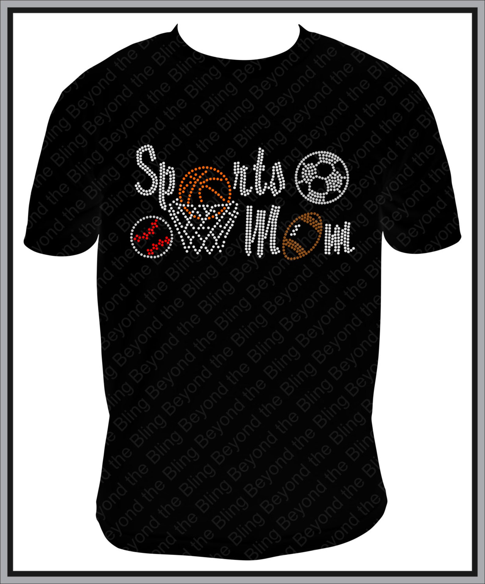 Sports Mom Multi Sport Shirt Baseball Soccer Football Etsy