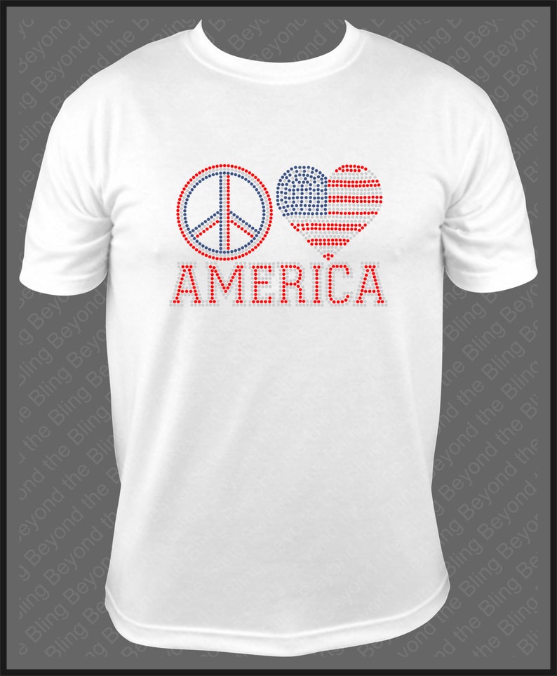 4th of July Shirt USA Bling Shirt 4th of July Bling Shirt 4th - Etsy