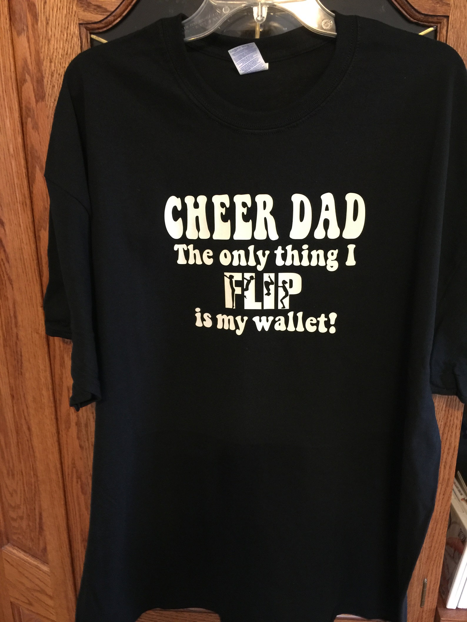 Cheer Dad Shirt Cheer Dad Flip My Wallet Shirt Poor Cheer Dad Shirt ...