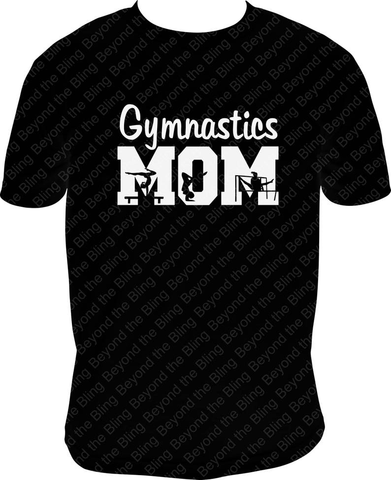 Gymnastics Mom Shirt Proud Gymnastics Mom T-shirt Love Gymnast - Etsy