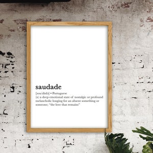 Saudade Definition 