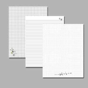 Basic Pages // Dot Grid // Lined // Grid