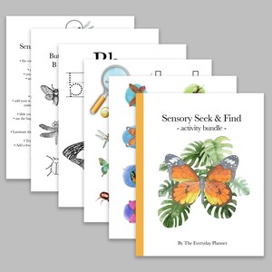 Sensory Seek & Find Activity Bundle // Insects image 2