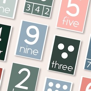 Cartes numériques 1-10