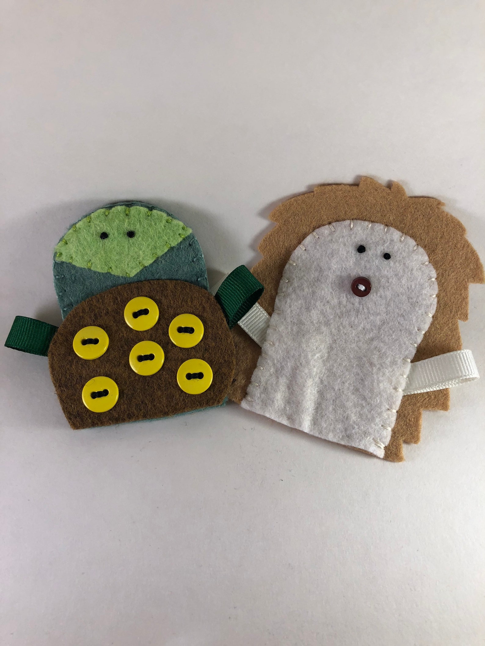 Forest Animal Finger Puppets Felt Finger Puppets Finger Etsy