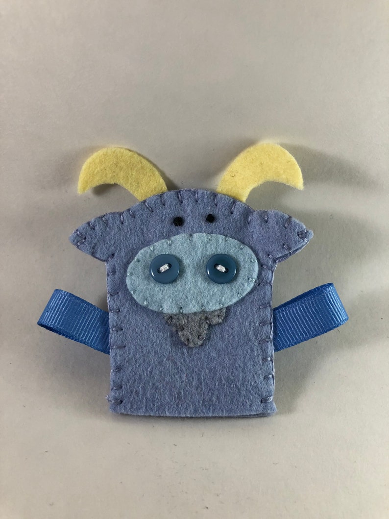 Farm Animal Finger Puppets, Felt Finger Puppets, Cow, Goat, Hen, Pig