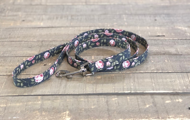 Floral Dog Leash Flower Dog Leash Girl Dog Leash Summer Dog Etsy