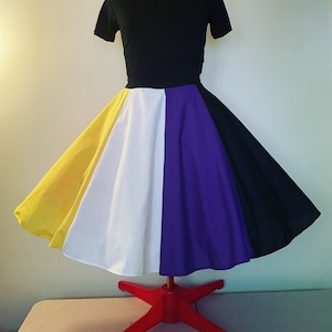 Non-Binary Rockabilly Circle Skirt