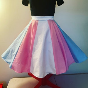 Transgender Rockabilly Circle Skirt