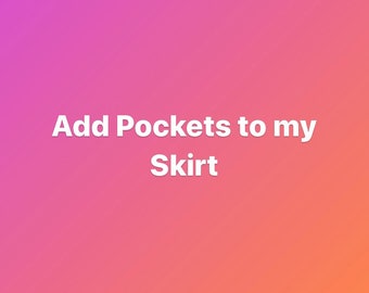 Add Pockets