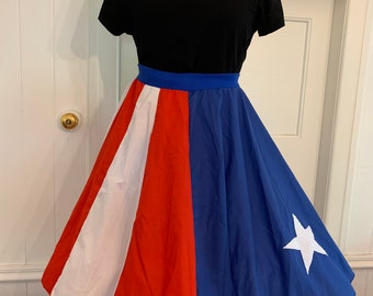 The Patriot Rockabilly Skirt
