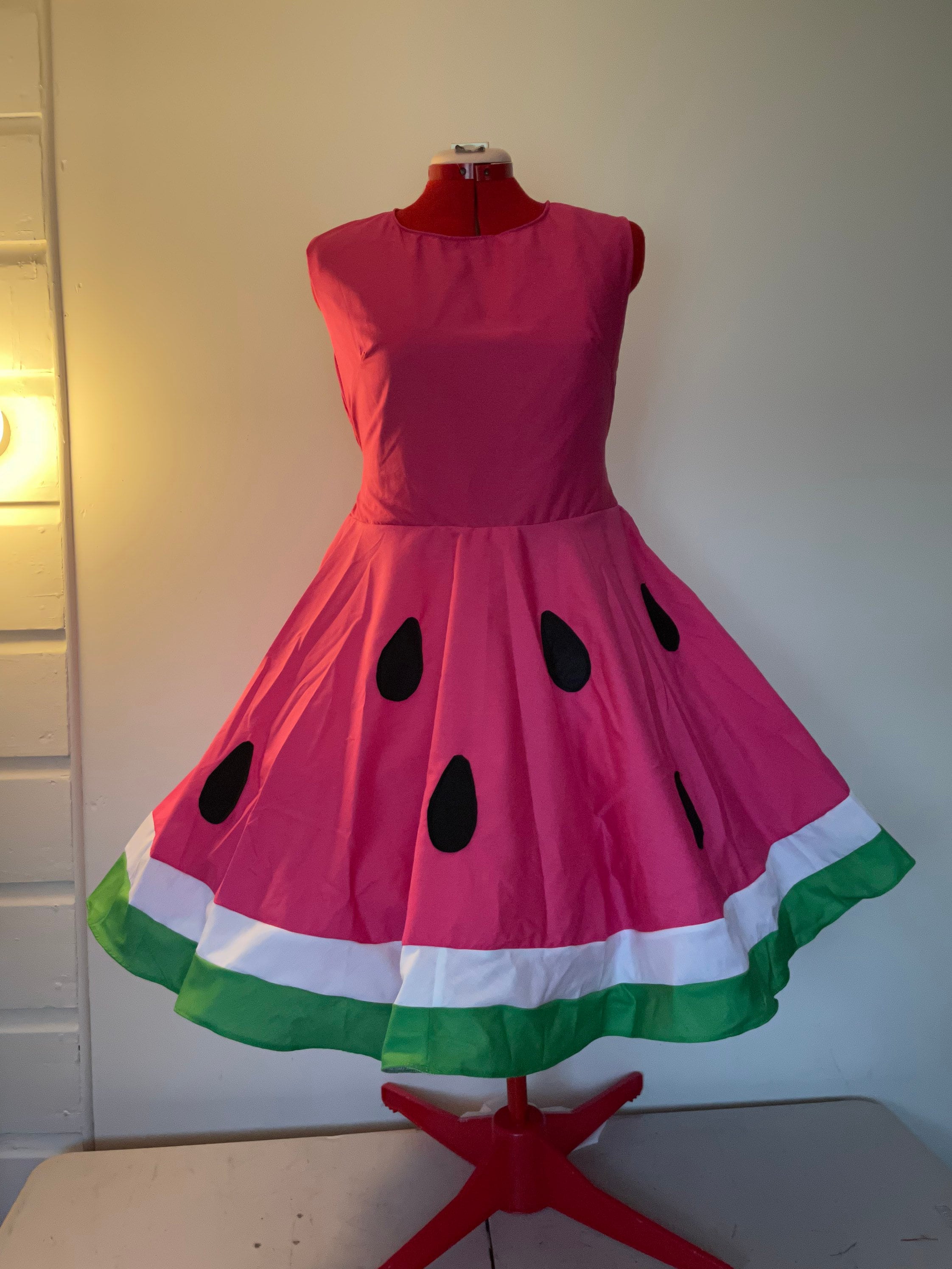 watermelon dress