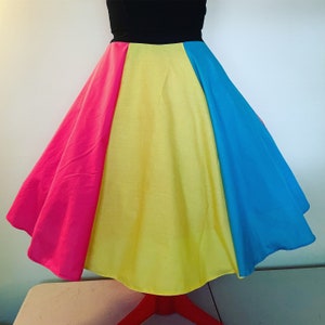 Pansexual Rockabilly Circle Skirt