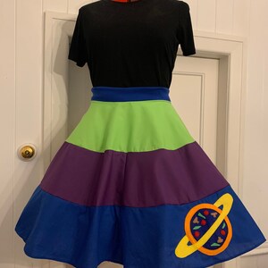 The Claaaaaaaw Full Circle Rockabilly Skirt