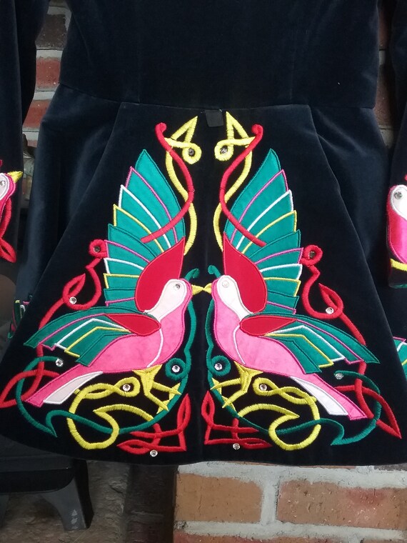 Vintage Child's Irish Dancing Dress. Championship