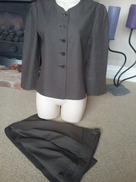 Vintage Armani Collezioi. Brown Woman's Trouser Su
