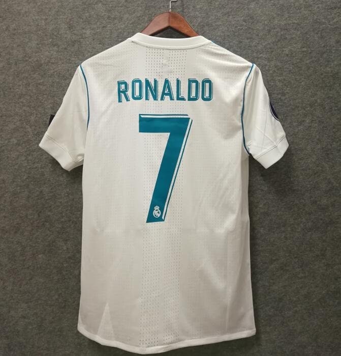 2017-18 Real MADRID Home L/S No.7 RONALDO UCL 2018 UEFA Champions