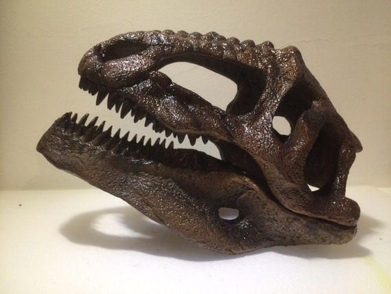 Indoraptor Dinosaur Skull Resin Jurrasic World Park Indominus | Etsy