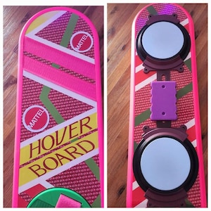 Kit di aggiornamento per vano batteria e adesivi per hoverboard Ritorno al futuro
