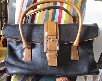 バッグ vintage coach old archive Beekman Bag Vintage Coach Beekman Briefcase Retro 1990s Black Leather +
