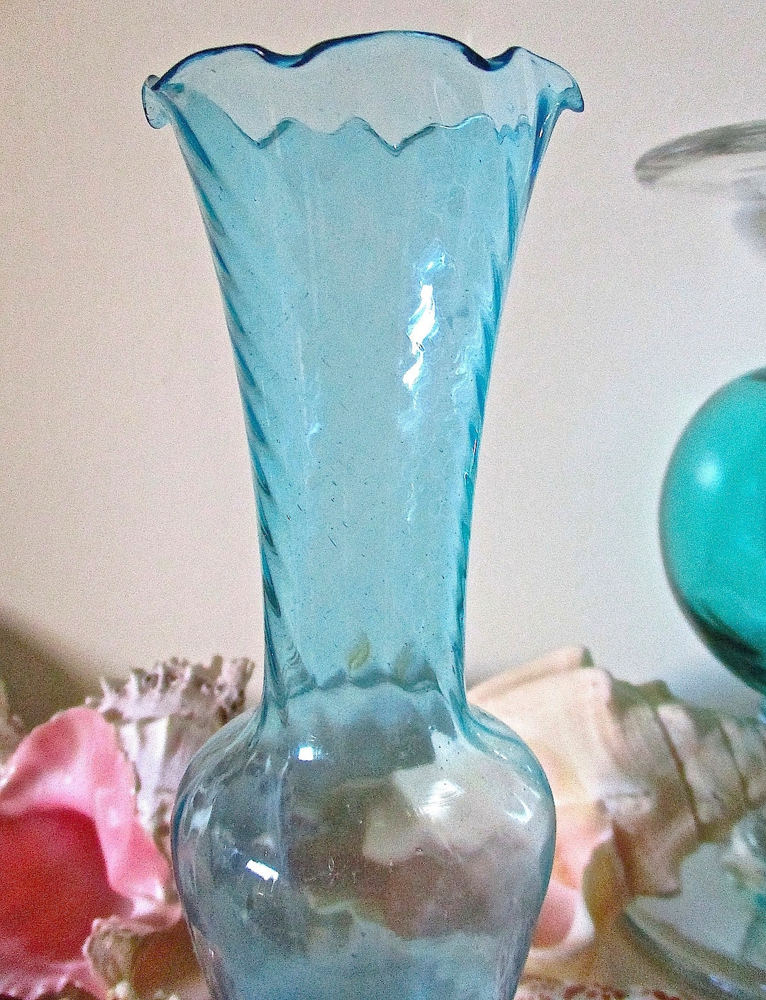 Petite Vintage Murano Glass Bud Vase Etsy