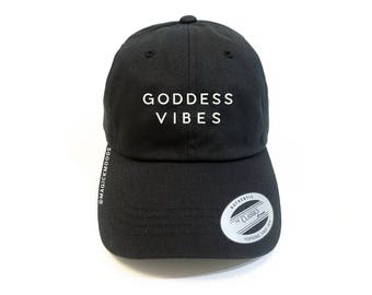 Goddess Vibes Dad Hat - Goddess hat, Goddess baseball cap