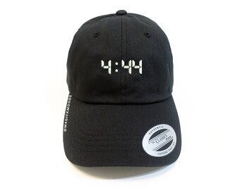 4:44 Dad Hat - Angel numbers 4 | 44 | 444 | 4444, 444 baseball cap, numerology hat, numerology