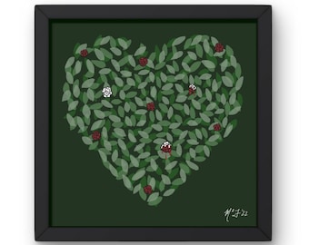 Painted Roses – Gothic Alice in Wonderland Storybook Inspired Wall Art