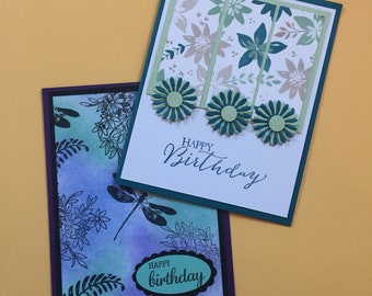Set of 8 Custom Birthday Cards Free Shipping | Etsy