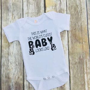 World&#39;s Cutest Baby !  infant bodysuit one-piece