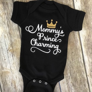 Mommy&#39;s Prince Charming! Baby Bodysuit