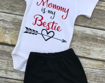 Mommy is my Bestie Baby Bodysuit