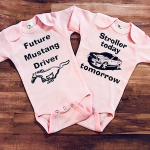 Future Mustang pack ! For the newest mustang enthusiasts! Stroller to mustang , future mustang driver .