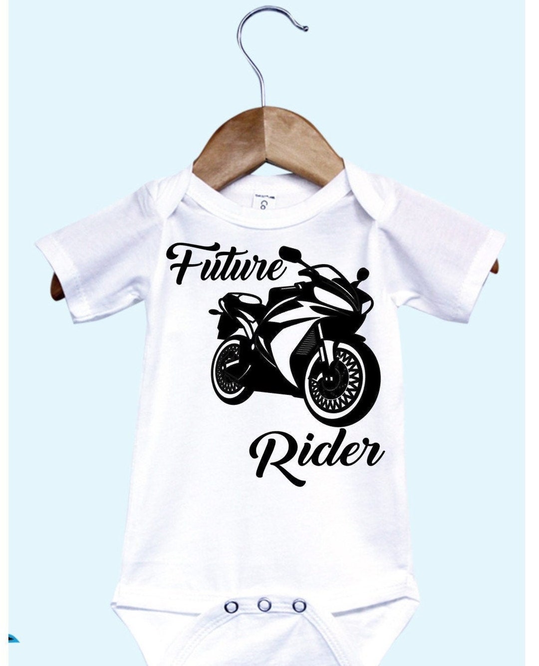 Future Motorcycle Rider! Baby Onepiece Bodysuit . - Etsy