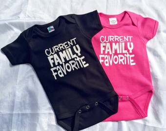 Current Family Favorite baby bodysuit