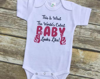 C’est ce que le monde plus mignon bébé ressemble ! Baby body Onepiece