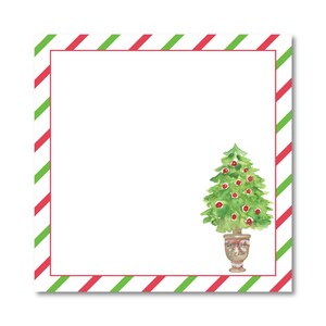 Christmas Tags | Holiday Tags | Striped Gift Tags | Christmas Gift Tags | Preppy Holiday Tag | Preppy Christmas Tag | Topiary Tag | Santa
