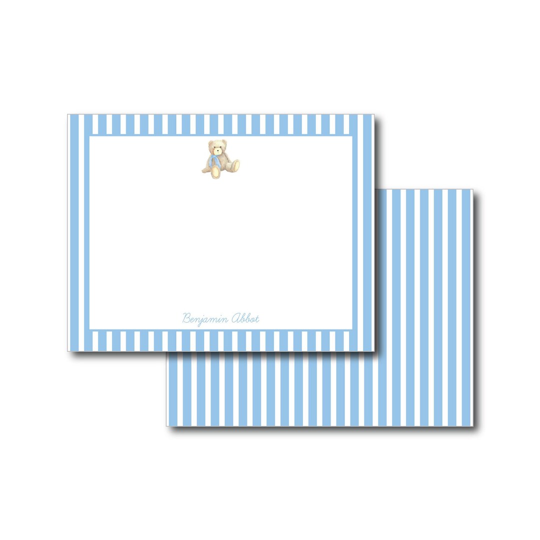 Baby Thank You Notes Baby Stationery Baby Shower Thank You Notes Custom