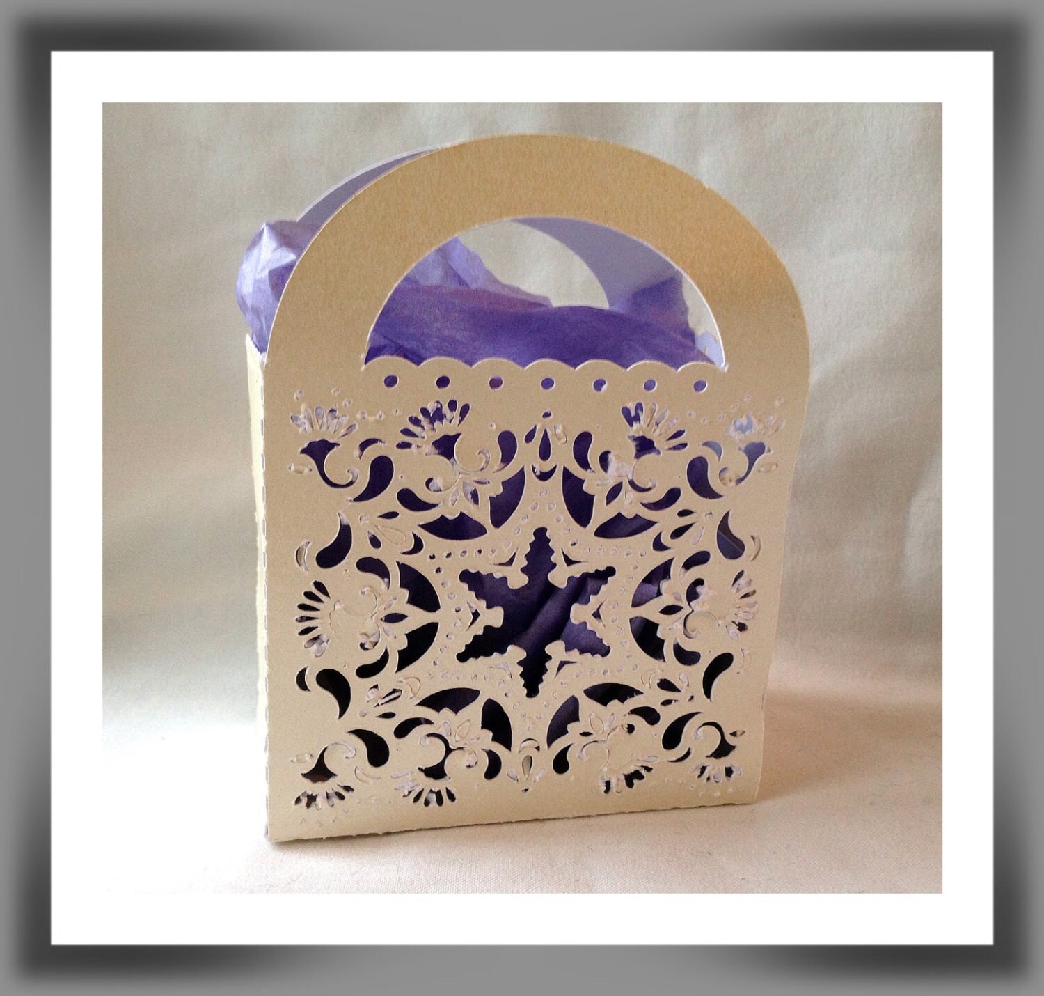 mini silver gift bags