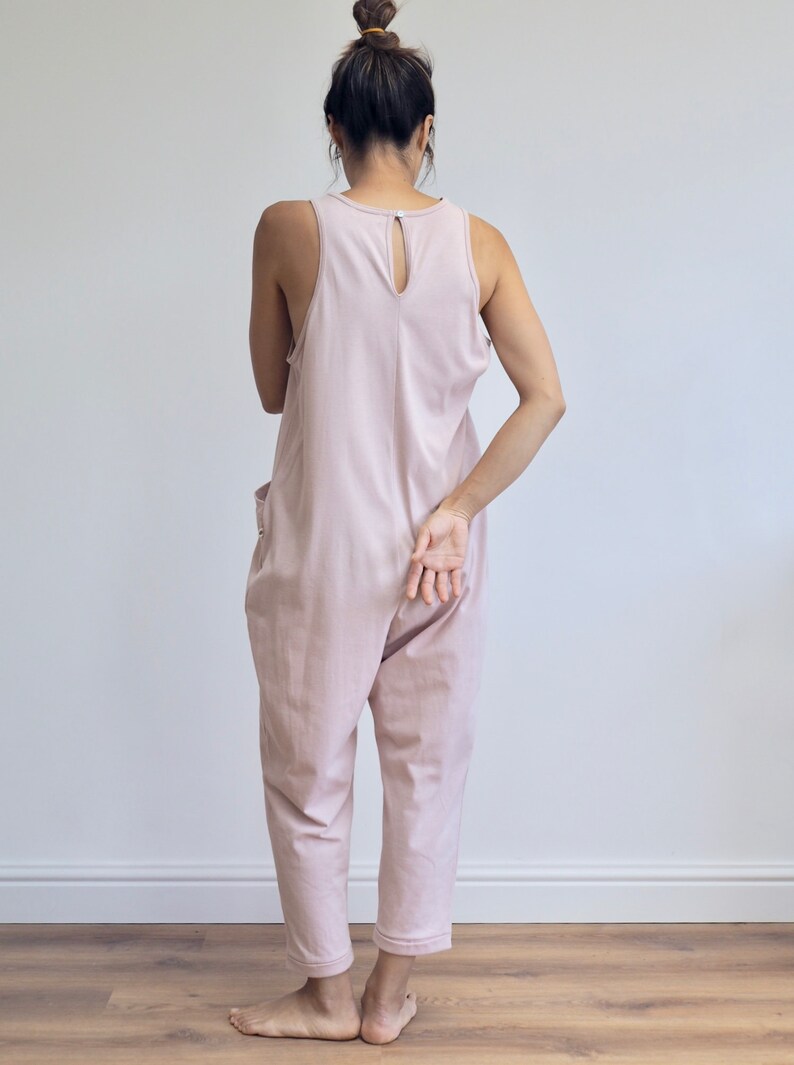 M\u00e5nen Jumpsuit Stony Rose 100/% organic cotton noctu